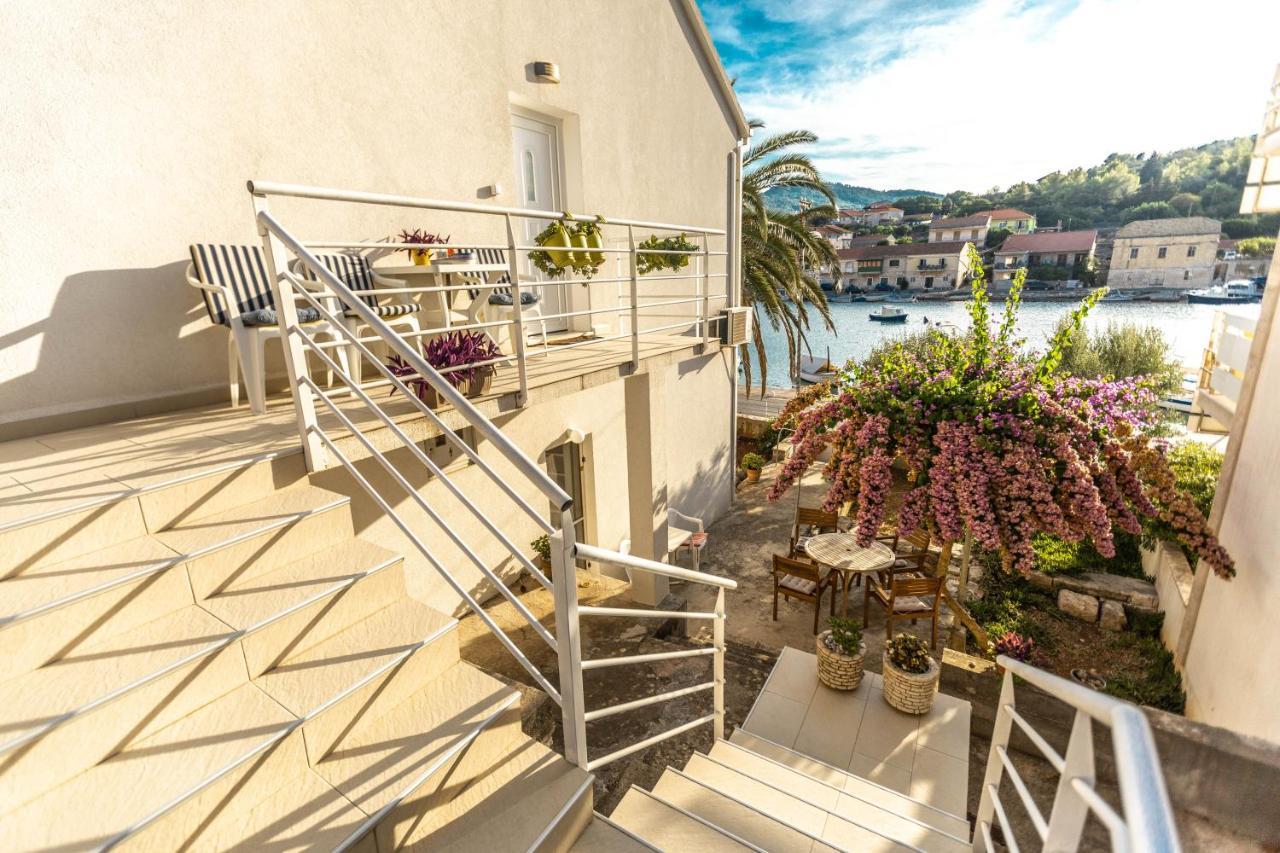 Apartment Prospe Vela Luka Bagian luar foto